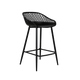 4MURS Tabouret de plan de travail Hewitt Noir