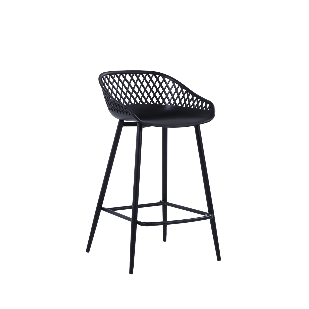 4MURS Tabouret de plan de travail Hewitt Noir