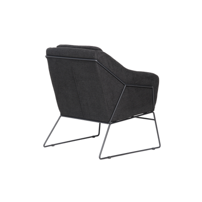 4MURS Fauteuil Ludo Noir