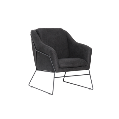 4MURS Fauteuil Ludo Noir