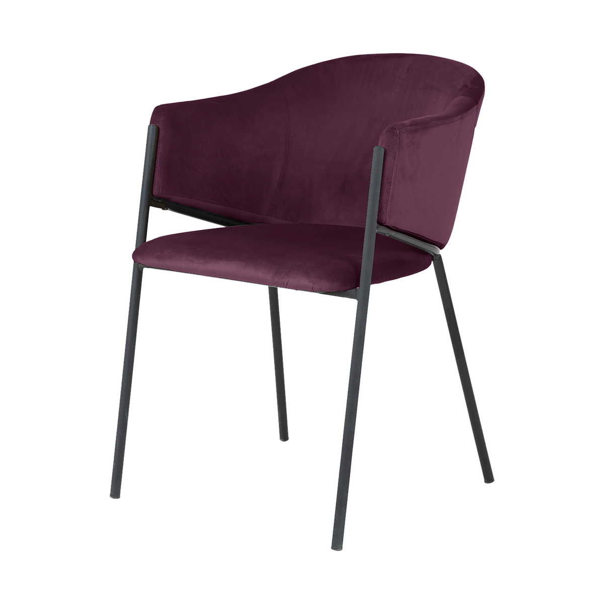 4MURS Fauteuil Cyrus Bordeaux 1 place