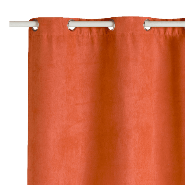 Rideau thermique STRADA coloris poterie 140 x 240 cm