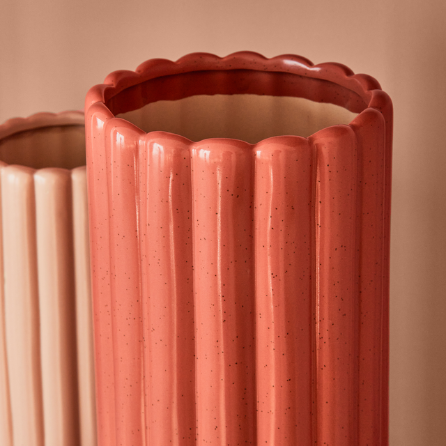 Vase ROME coloris rose