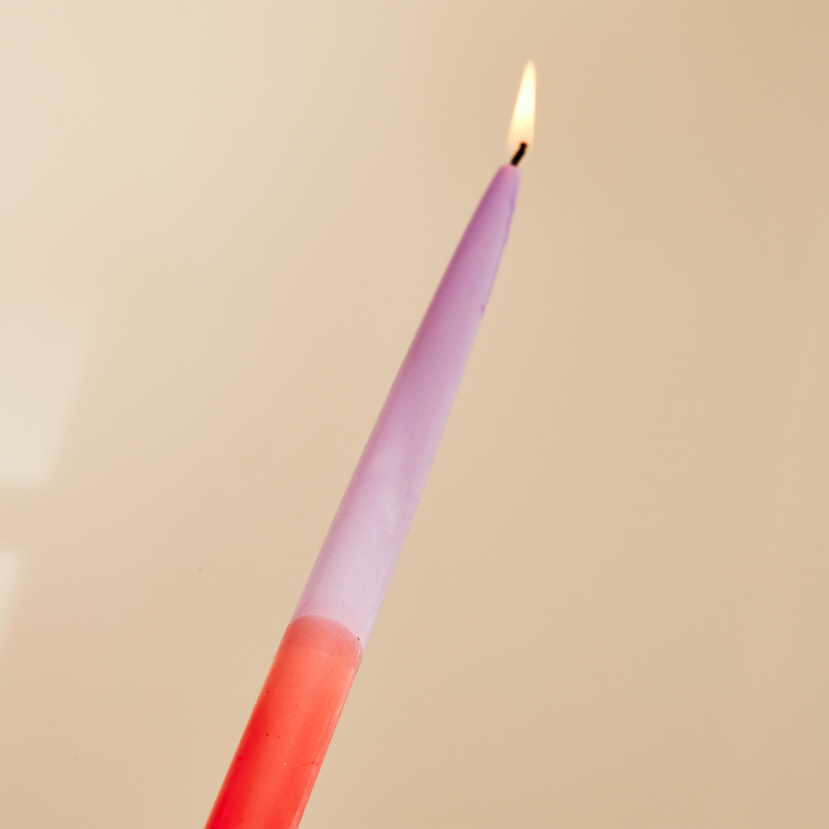 Bougie Pili Violet, orange