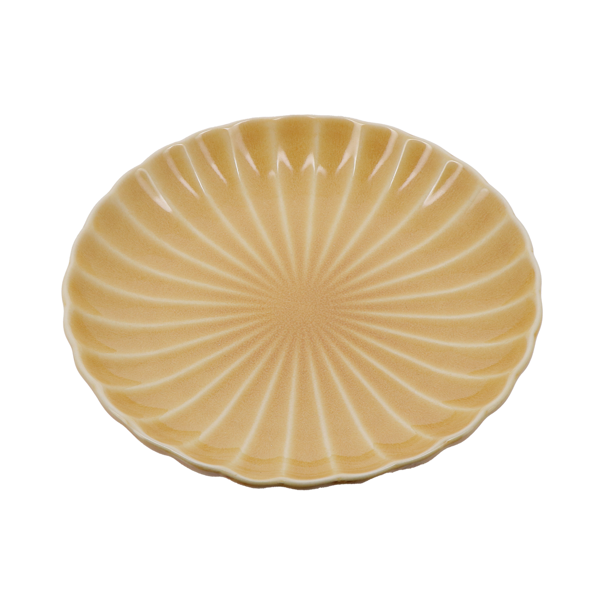 Assiette Sunny Ocre