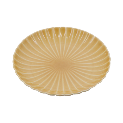 Assiette Sunny Ocre