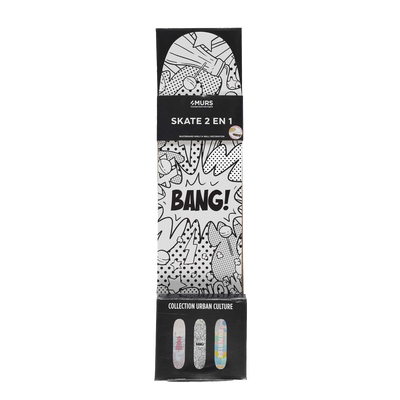 4MURS Etagère Pop bang Noir et blanc