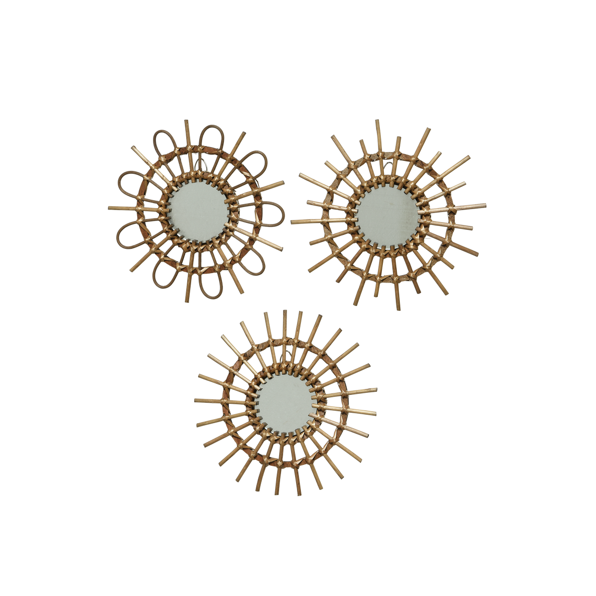 Miroir en bois Mataha Naturelle