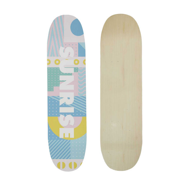 4MURS Etagère SUNRISE SKATE coloris bleu et jaune