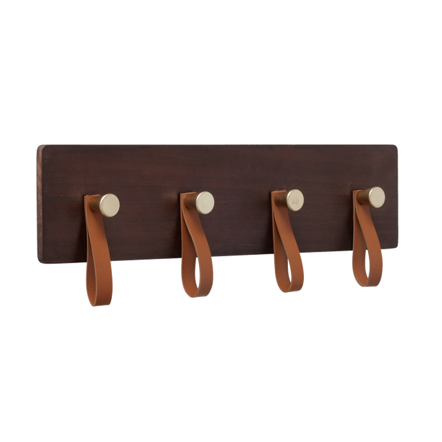 Patère DENZEL coloris brun