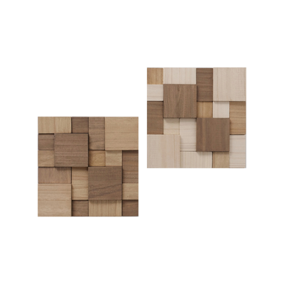 Déco murale Casse tete Marron