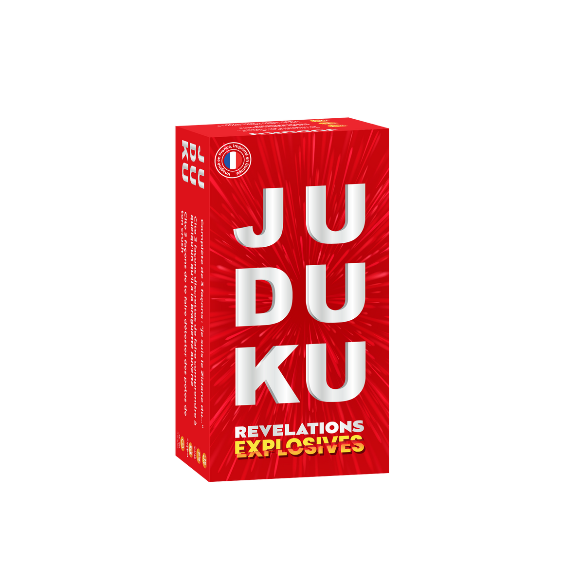JUDUKU Jeu de société Juduku revelations explosives Rouge