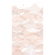 4MURS Papier peint panoramique L Nebula Rose poudré Satiné