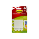 3M Fixation murale 3m languettes tableau moyen modele Blanc