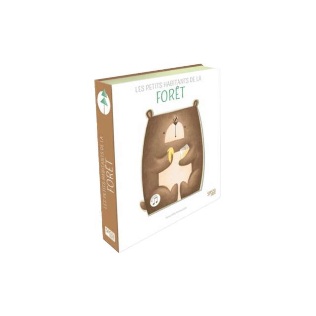 Sassi Junior Livre enfant LES PETITS HABITANTS DE LA FORÊT