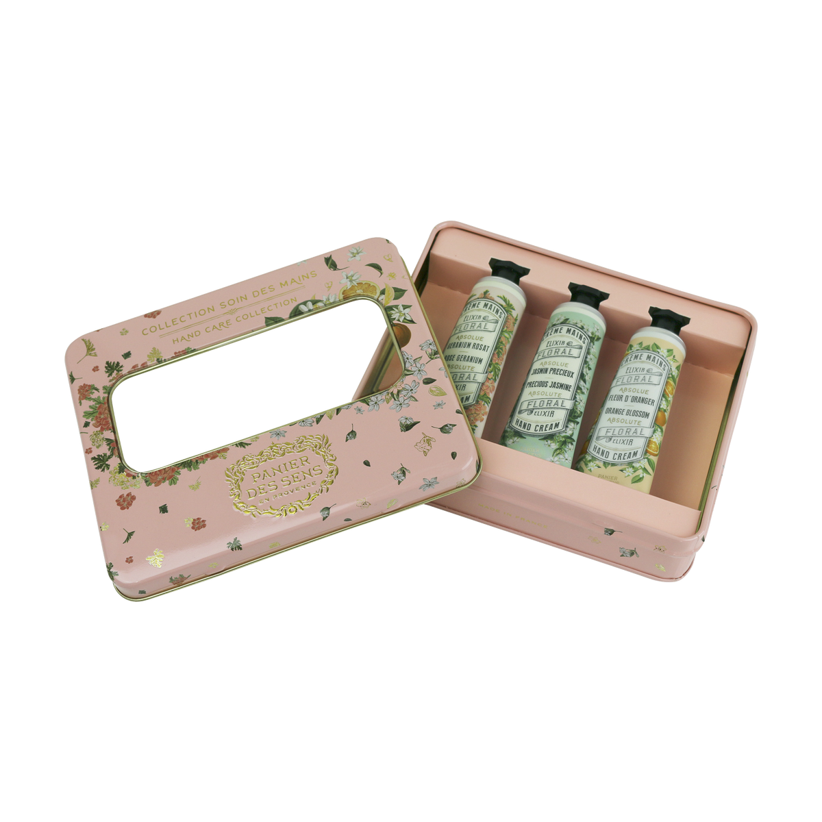 PANIER DES SENS Coffret cosmétique Les absolues Rose Fleur d'oranger, jasmin, géranium 90ML