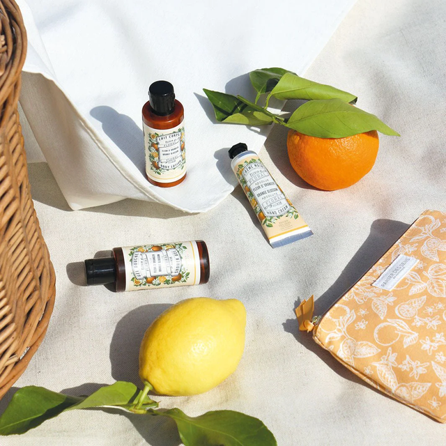 Panier des sens Coffret cosmétique TROUSSE WEEK-END FLEUR D'ORANGER fleur d'oranger