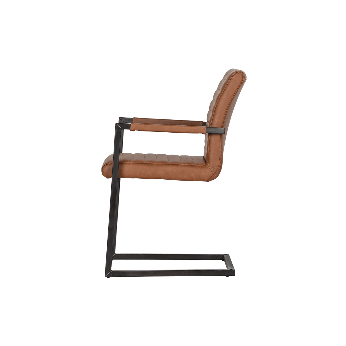 WOOOD Chaise Brent Cognac