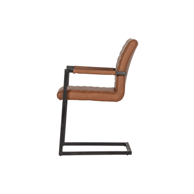 WOOOD Chaise Brent Cognac