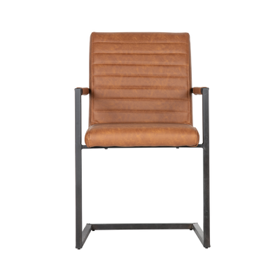 WOOOD Chaise Brent Cognac