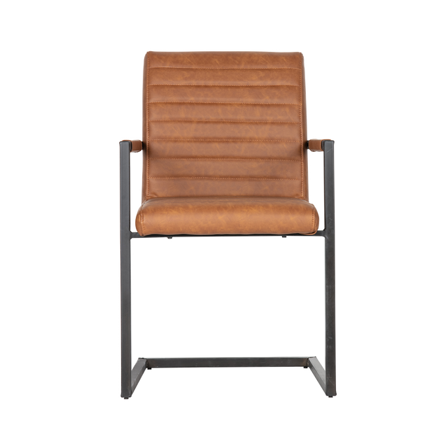 WOOOD Chaise BRENT coloris cognac