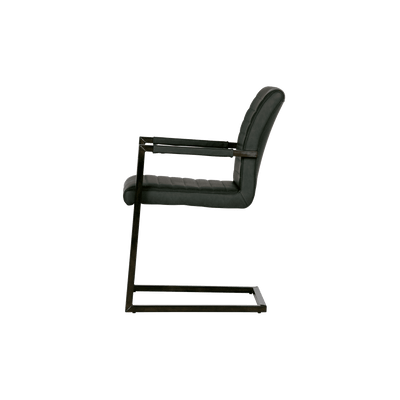 WOOOD Chaise Brent Noir