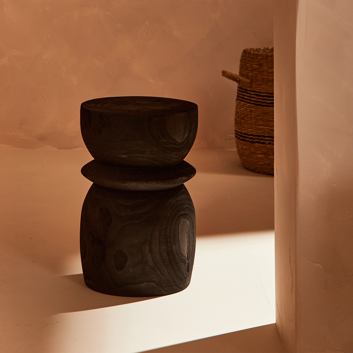 WOOOD Table d'appoint Bikkel Noir