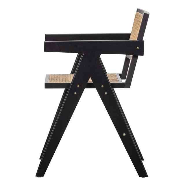 WOOOD Chaise SOREN coloris noir