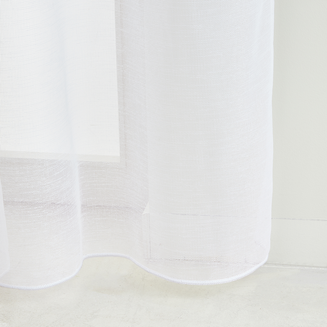 4MURS Voilage CANOAS coloris blanc 140 x 260 cm