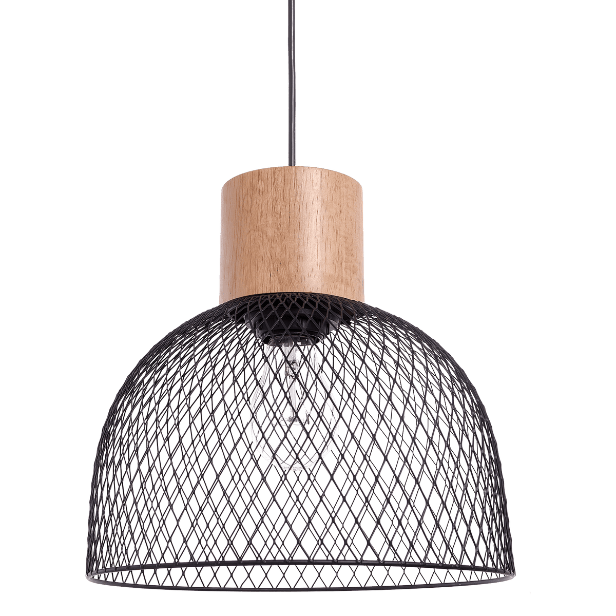 Suspension Bedwood Noir et brun