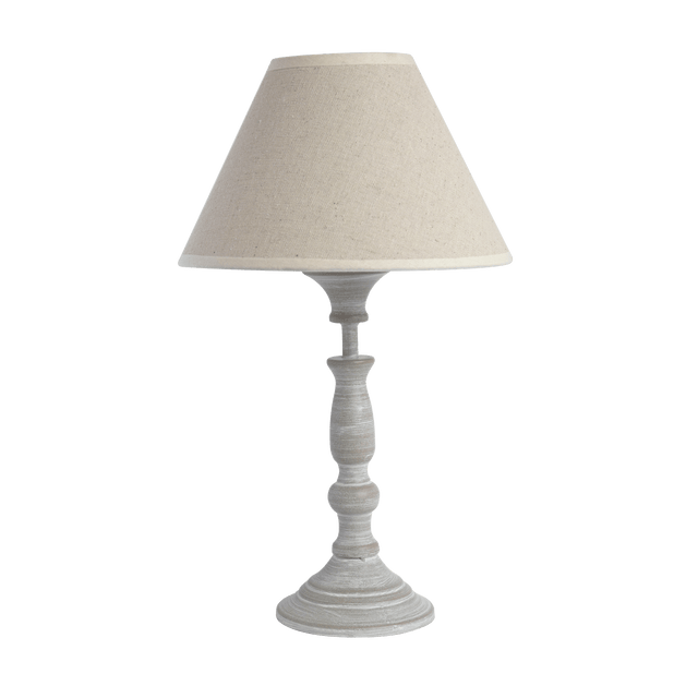 Lampe à poser Time 26,7cm IP20 E27 40W gris Lampe à poser Time 26,7cm IP20 E27 40W gris