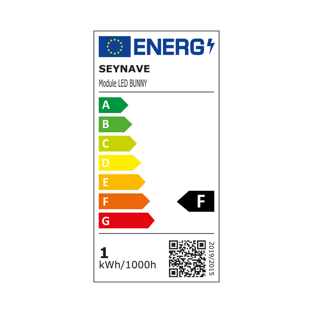 Lampe à poser BUNNY coloris blanc 30,5 x 19 cm