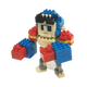 NANOBLOCK Jeu de construction Franky Rouge et blanc