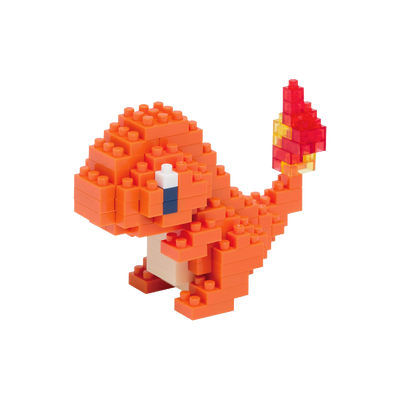 NANOBLOCK Jeu de construction Salamèche Orange