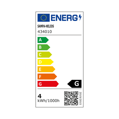 Ampoule Led globe ambré filament 25w e14 Jaune