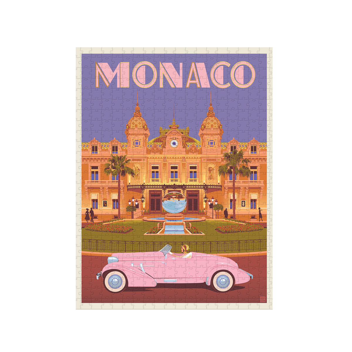 Puzzle Monaco Rose