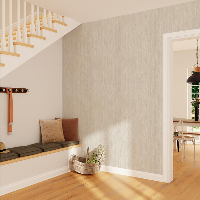 Papier peint intissé MARIANNE coloris lin