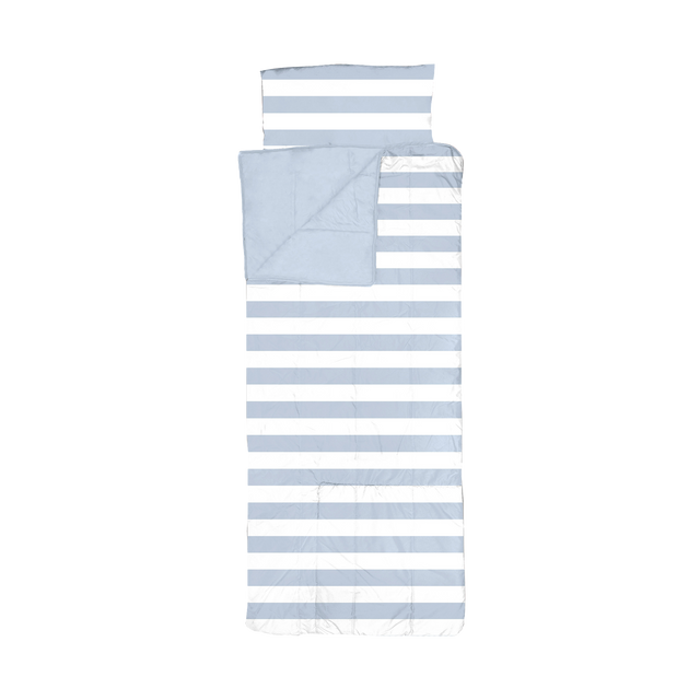 Sac de couchage KALAHARI coloris blanc / bleu 75 x 170 cm