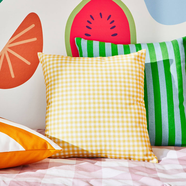 Housse de coussin Elva Jaune