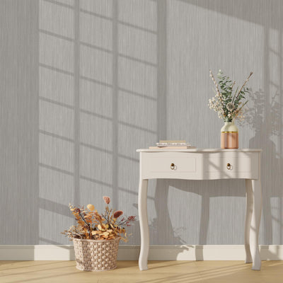 Papier peint intissé Marianne Gris moyen