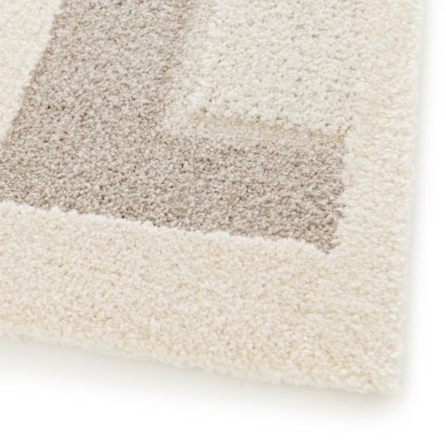 Tapis KLEIA coloris beige 120 x 170 cm