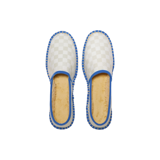 PAYOTE Espadrilles DAME YEAH 46 beige angora bordure blue moon