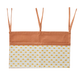 4MURS Rangement mural Rangement lit chemin des dunes Terracotta / blanc / jaune