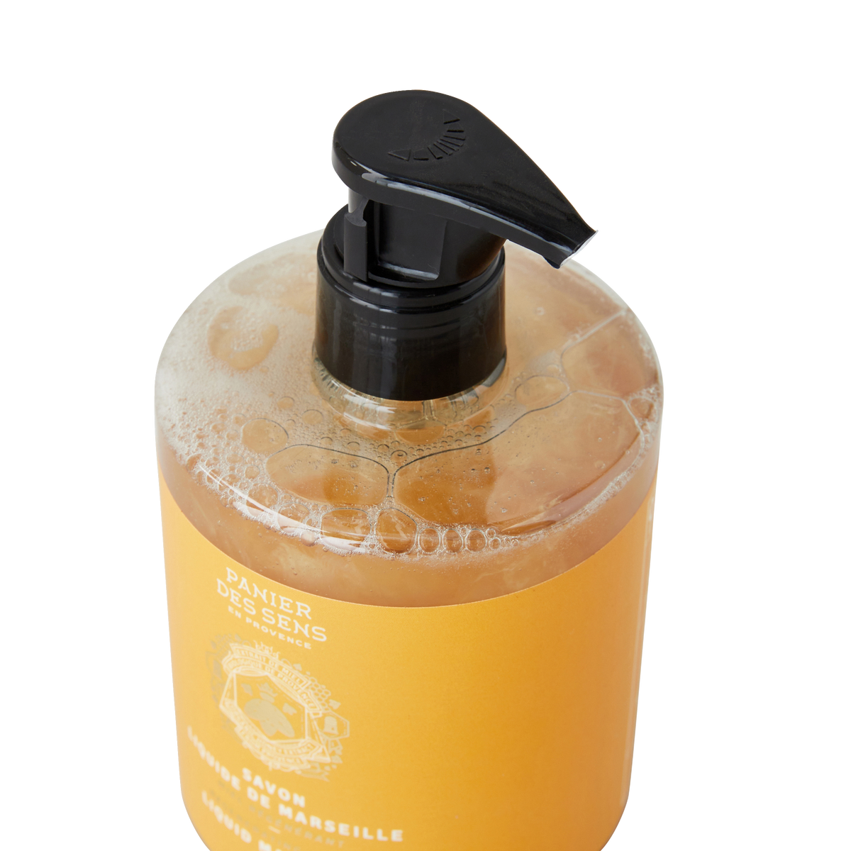 PANIER DES SENS Savon liquide Miel régénérant Orange Miel 500ML