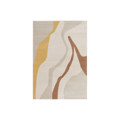 Tapis Marmo Brun/jaune