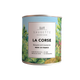 SAUGETTE Bougie parfumée La corse Bleu Maquis mêlé à la douceur des notes d’olive, de rose et de jasmin sur fond d’ambre et de myrrhe. 200G