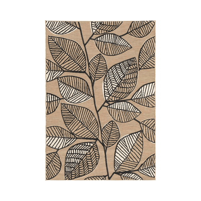 Tapis Liv Noir/beige