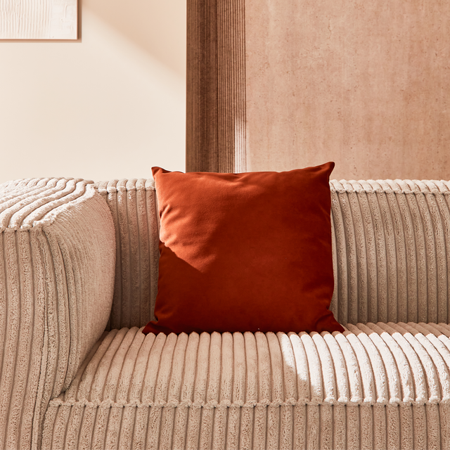 4MURS Coussin TASOS coloris brique 45 x 45 cm