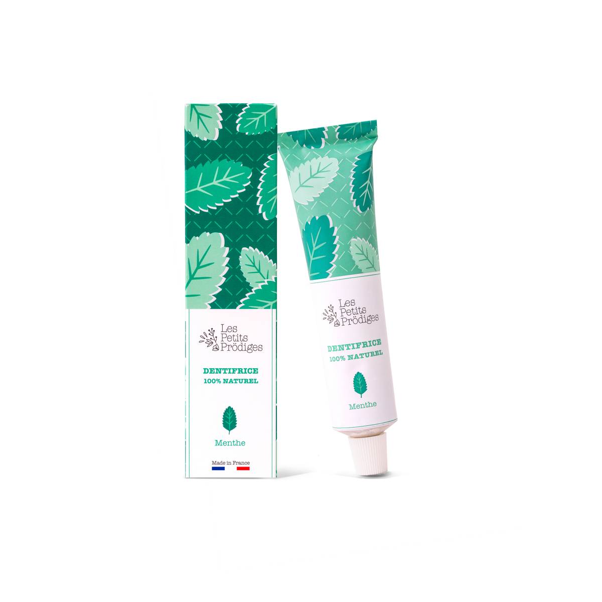 LES PETITS PRÖDIGES Dentifrice Menthe Vert Menthe forte 75ML