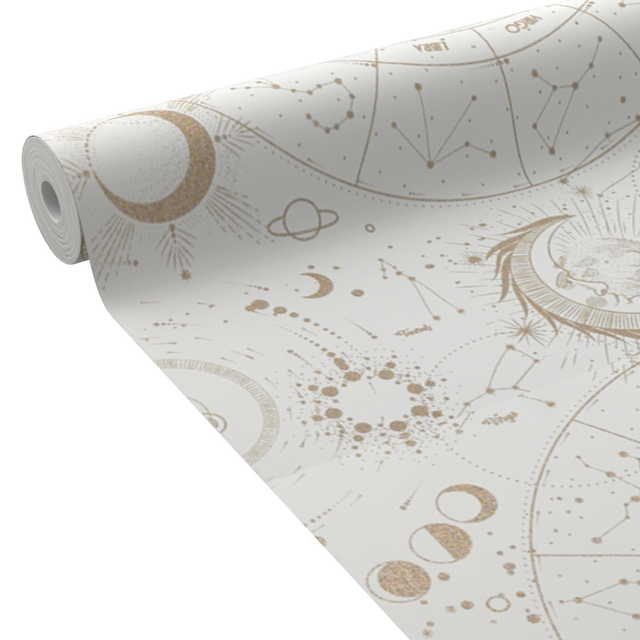 4MURS Papier peint intissé ZODIAC coloris blanc